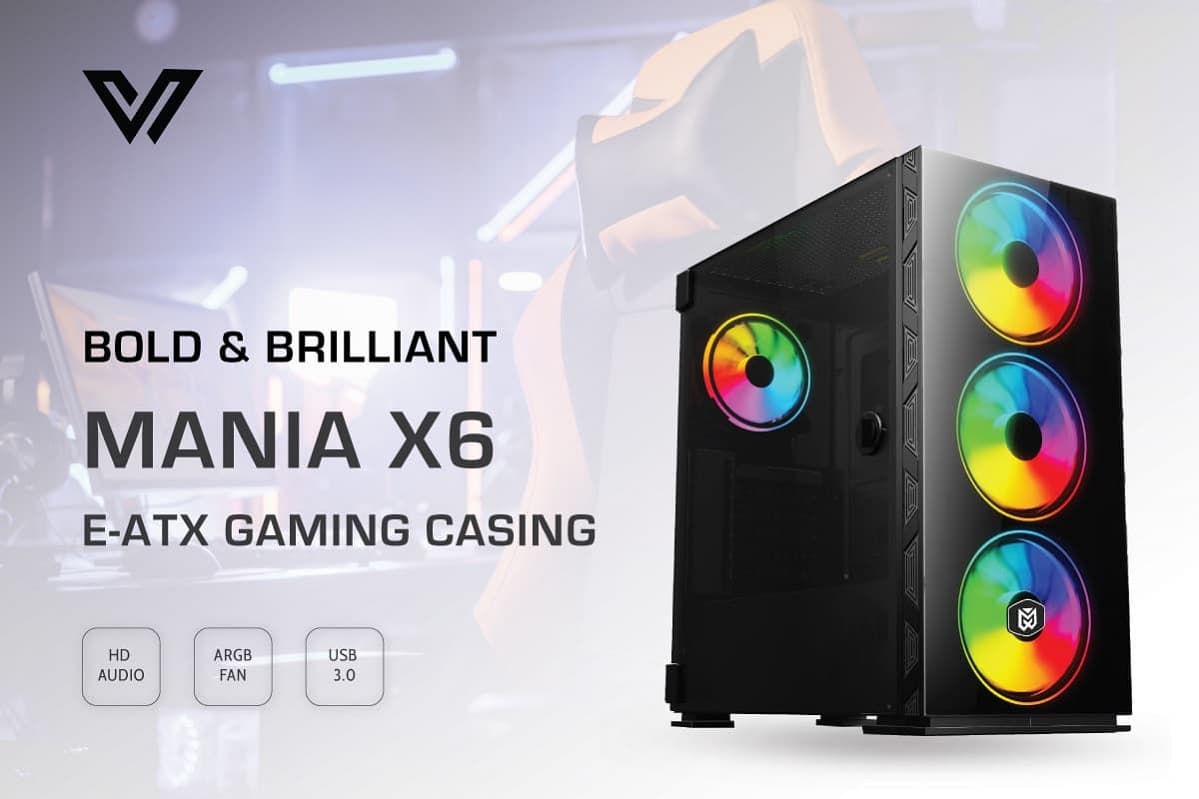 Value-Top  MANIA X6 E-ATX Gaming Casing